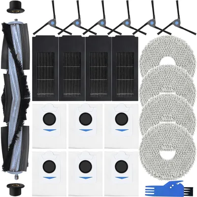 Reinigungsset für Ecovacs Deebot X2, X2 Omni, X2 Pro, 21-teilig