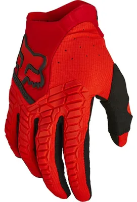 Zdjęcie produktu dla Rękawice motocyklowe FOX Pawtector (czerwone/czarne, rozmiar S)
