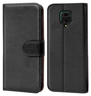 BRAND SET Cover Libro Per Xiaomi 12T Pro / 12T 5G | Portafoglio In Pelle PU Con Supporto E Slot Carte, Marrone