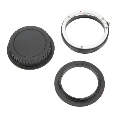 Imagen del producto de Anillo adaptador macro inverso, rosca de filtro de 58 mm, adaptador macro de montaje inverso, anillo de protección para montaje trasero de lentes, anillo y tapa de protección para filtros de lentes, anillo adaptador inverso para cámara, kit de anillos macro inversos de 58 mm