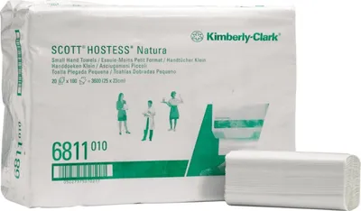 Produktbild von SCOTT Natura Handtücher klein 2lagig weiß