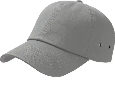 Produktbild von Atlantis Action Chino-Baseballkappe mit 6 Paneelen AB165 (Einheitsgröße) (Grau)