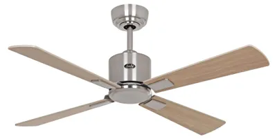 Immagine prodotto di Ventilatore da soffitto a risparmio energetico con telecomando Eco Neo III WiFi 103 cm Cromo opaco Lame Acero / Faggio