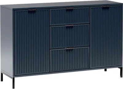 Obrázek produktu pro Bettso Stylová komoda do obývacího pokoje 2D3S NOMO 135 / indigo