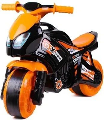 Obrázok produktu pre Odrážadlo motorka oranžovo-čierna Teddies