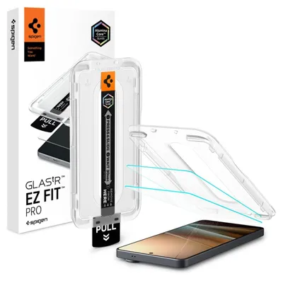 Immagine prodotto di Spigen GLAS.tR EZ Fit Optik Pro, Samsung, Galaxy S26 Ultra, resistente ai graffi, trasparente, 2 pezzi