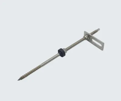 Produktbild von Stockschraube M10 x 300 inkl. Adapterplatte Edelstahl A2 Aluprofil SOLAR PV