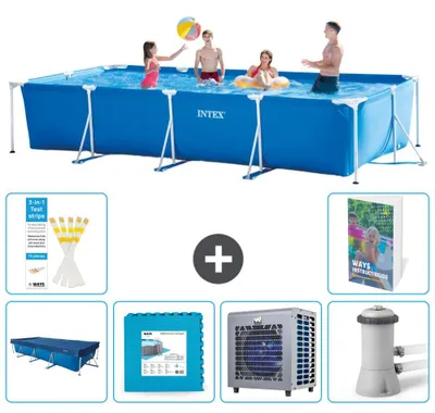 Obrázok produktu pre Obdĺžnikový bazén s rámom – 450 x 220 x 84 cm – 5-dielny, model S79