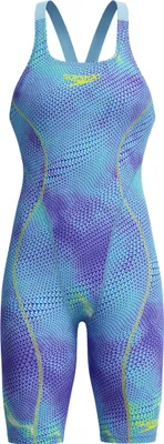 Zdjęcie produktu dla Kombinezon zawodniczy Speedo Fastskin Hyperspark z odkrytymi plecami niebieski/żółty