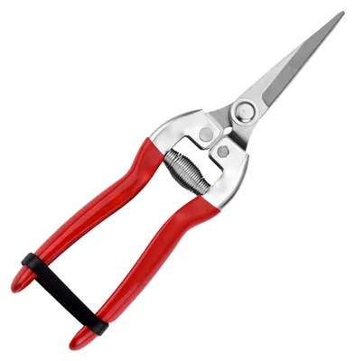 Produktbild von Gartenschere, Allzweckschere, Baumschere, geeignet zum Beschneiden von Ästen und Blumen (Rot)
