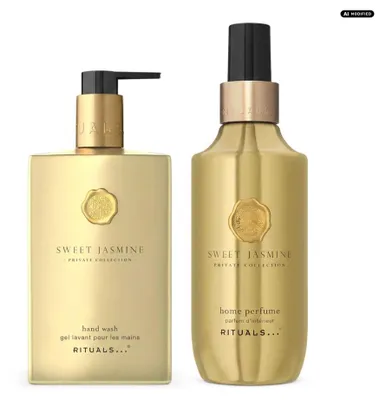Produktbild von Rituals Sweet Jasmine Hand Wash und Home Perfume Duo