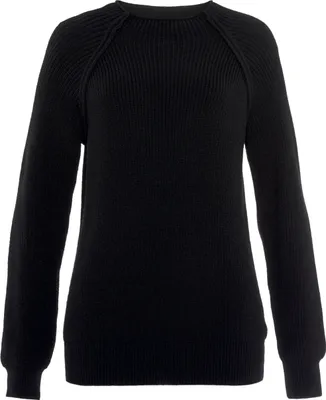 Produktbild von LASCANA Stehkragenpullover schwarz Größe 36/38