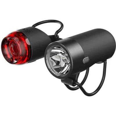Produktbild von Knog Plug Lampe, Twinpack, black (10 Lumen/250 Lumen)