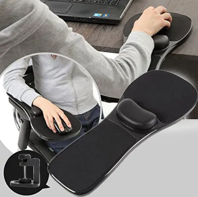 Produktbild von Computer Ellbogen Armlehne Stützstuhl Schreibtisch Armlehne Home Office Handgelenk Mauspad