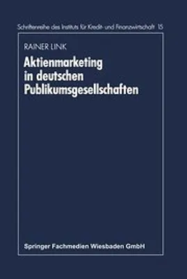 Produktbild von Aktienmarketing in deutschen Publikumsgesellschaften