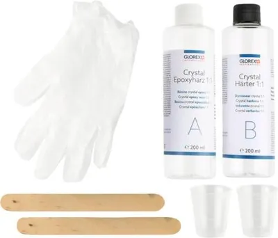 Produktbild von Crystal Epoxyharz 1:1 400ml (2x200ml)