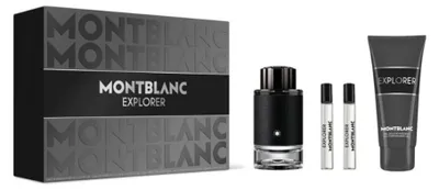 Immagine prodotto di Set Montblanc Explorer da 4 pezzi: EDP 100 ml e gel doccia 100 ml