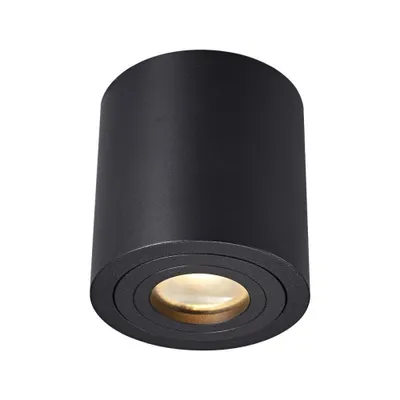 Obrázok produktu pre Okrúhly čierny stropný bod IP44 1xGU10 50W Rondip Zuma Line