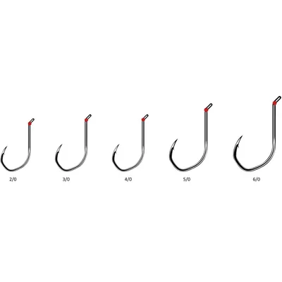 Produktbild von VMC 7232 Redentex Front Hook - Einzelhaken, Größe/Packungsinhalt:Gr. 6/0 / 4 Stück