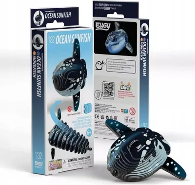 Zdjęcie produktu dla Samogłów Ryba Eugy. Eko Układanka 3D