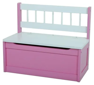 Produktbild von Kinder Truhenbank Kinderbank Sitzbank Aufbewahrung in Pink