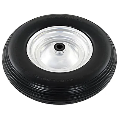 Produktbild von vidaXL Schubkarrenrad mit Achse Massives Polyurethan4,00 - 8 390 mm