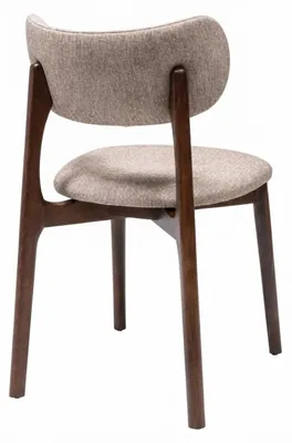 Obrázek produktu pro 4 jídelní židle, béžová barva, dřevěná konstrukce, čalouněné, moderní design, sada