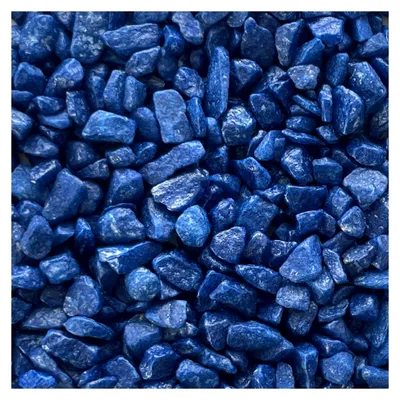 Produktbild von 9-13 mm (Steine, Farbsteine) 1 kg. BLAU -90
