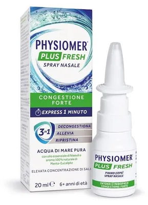 Immagine prodotto di Spray Nasale Physiomer Plus Fresh 20 Ml