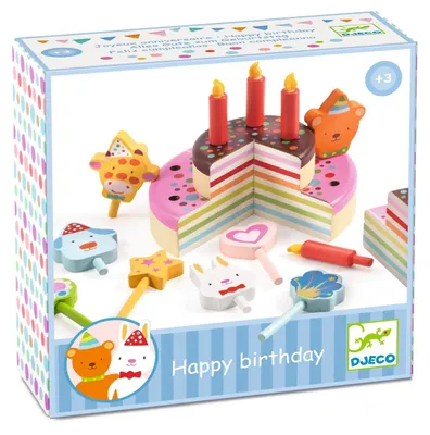 Produktbild von Djeco-Rollenspiel: Kuchen Happy Birthday