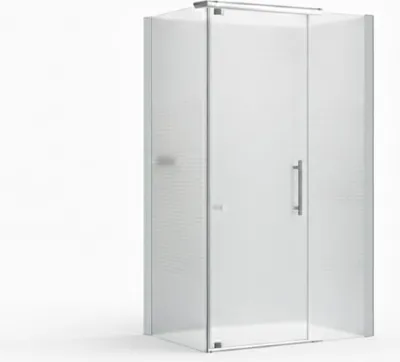 Obrázok produktu pre Glaszentrum Hagen - 100x90x195cm - sprchový kút Hephaistos "Frost" sprchový kút - 8mm