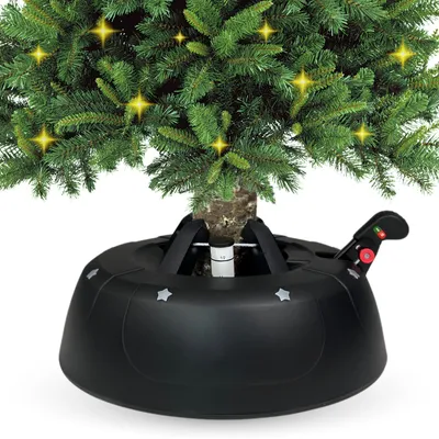 Produktbild von Kamai Christbaumständer bis 2,5 m, Einseiltechnik & Fußpedal, mit 2,5-L-Wassertank, Anthrazit