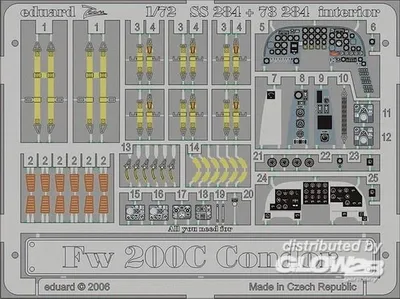 Produktbild von Eduard Accessories Fw 200C Condor interior für Revell-Bausatz 7250284
