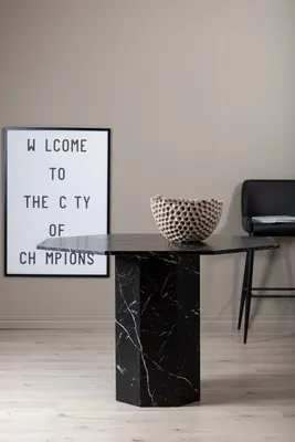 Produktbild von Venture Home Tisch Marbs Schwarz