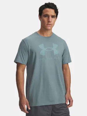 Obrázek produktu pro Under Armour Ua Sportstyle Logo Update Ss - jasper blue, Velikost:S