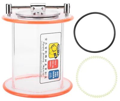 Image de KT6808 : Polisseur rotatif à tambour, appareil de polissage pour bijoux