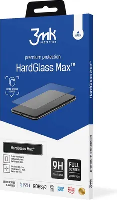 A product box for a phone screen protector.