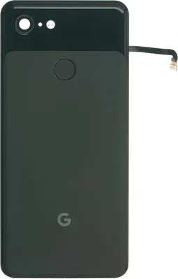Produktbild von Gehäuse Rückseite für Google Pixel 3, Schwarz