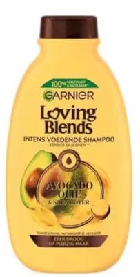 Produktbild von Garnier Loving Blends Shampoo mit Avocadoöl und Sheabutter 300 ml