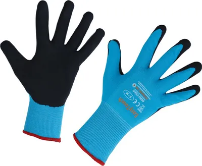 Produktbild von 10 Paar Touchscreenhandschuh EasyTouch blau, Gr. 11/XXL Handschuh Touchscreen