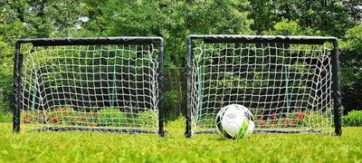 Produktbild von Famanu Fußballtor - Minitor für Kinder - Wetterfest und leicht