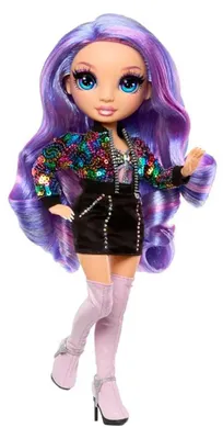 Produktbild von Mga Rainbow High Style Icons Violet Puppe Mehrfarbig Kinder Mehrfarbig One Size