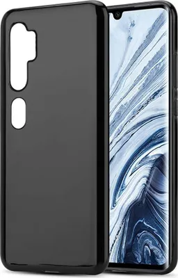 Produktbild von Cadorabo Hülle für Xiaomi RedMi NOTE 10 4G / RedMi NOTE 10S Schutz Hülle in Schwarz Schutzhülle TPU Silikon Cover Etui