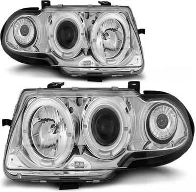 Produktbild von Scheinwerfer Angel Eyes passend für Opel Astra F Bj. 94-98 Chrom