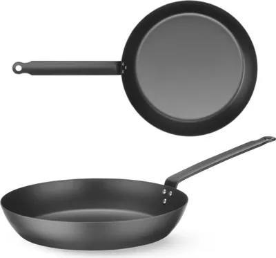 Produktbild von Bratpfanne für alle Herdarten, Kohlenstoffstahl, Durchmesser 306 mm