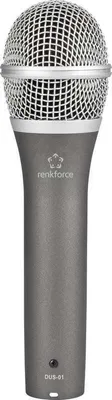 Immagine prodotto di Renkforce DUS-01 - -28 dB - 45 - 16000 Hz - 600 Ohm - Kardioide - Dynamisch - Verkabelt (DUS-01)