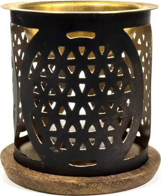 Immagine prodotto di Bruciatore Aromafume Fiore Della Vita --set Da 2 Pezzi - 8x9cm; 120 g