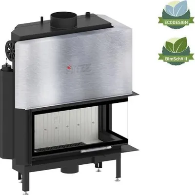 Produktbild von Kaminofen Hitze ALBERO Aquasystem ALAQS 90×41.RG-D 21 kW Rechts Kaminofeneinsatz