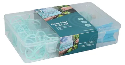 Produktbild von Pflanzenclips & Bindedrähte Set | Anzucht & Gartenzubehör von Sogo
