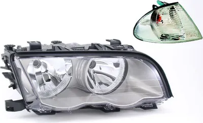 Zdjęcie produktu dla Johns, reflektor pasuje do BMW 3 E46 02/98-08/01 FF H7 H7 prawy przód BMW 3 E46 02/98-08/01 FF H7 prawy przód kierunkowskaz? Kierunkowskazy